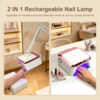 Rechargeable UV LED Nail Lamp Rack-type and Stool