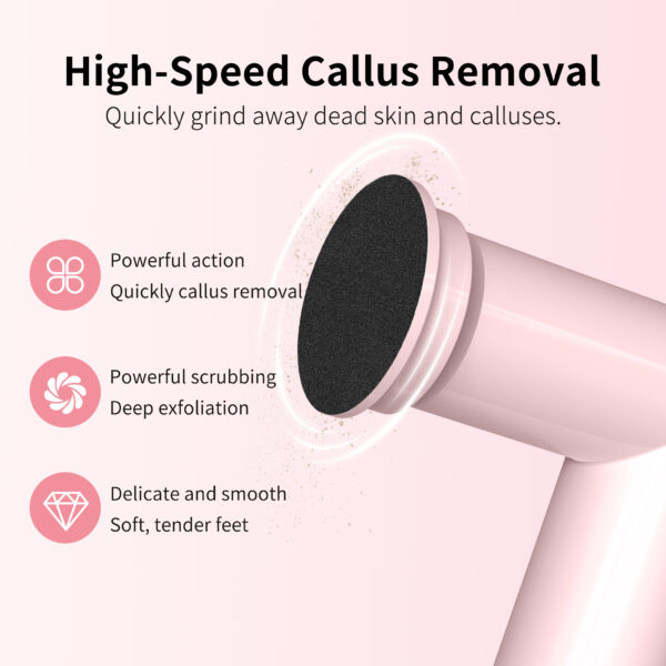 FG12 Foot Callus Remover-Pink