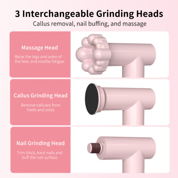 FG12 Foot Callus Remover-Pink