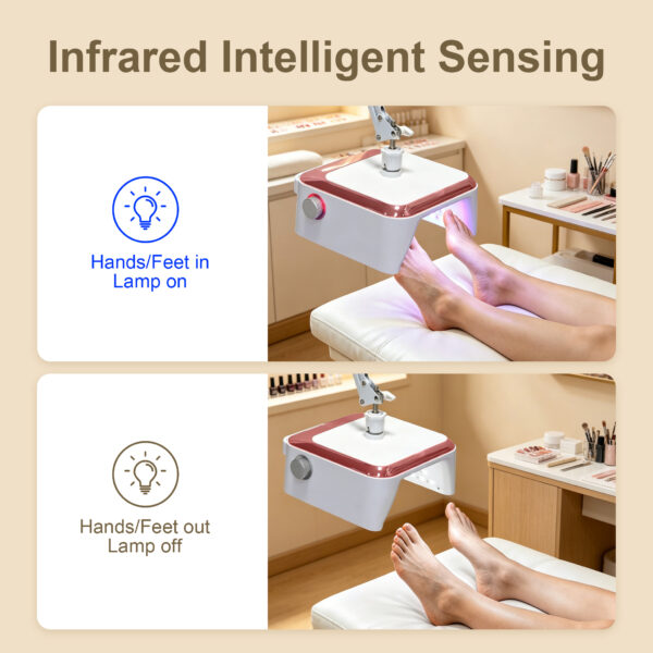 Rechargeable UV LED Nail Lamp Rack-type and Stool