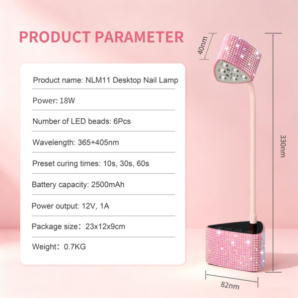 主图6 NLM11D Nail Curing Lamp-Diamond