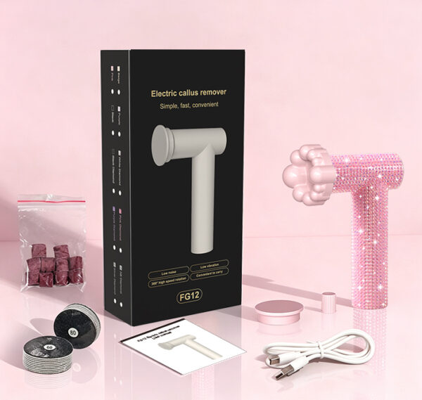 粉钻1 FG12D Foot Callus Remover-Pink Diamond